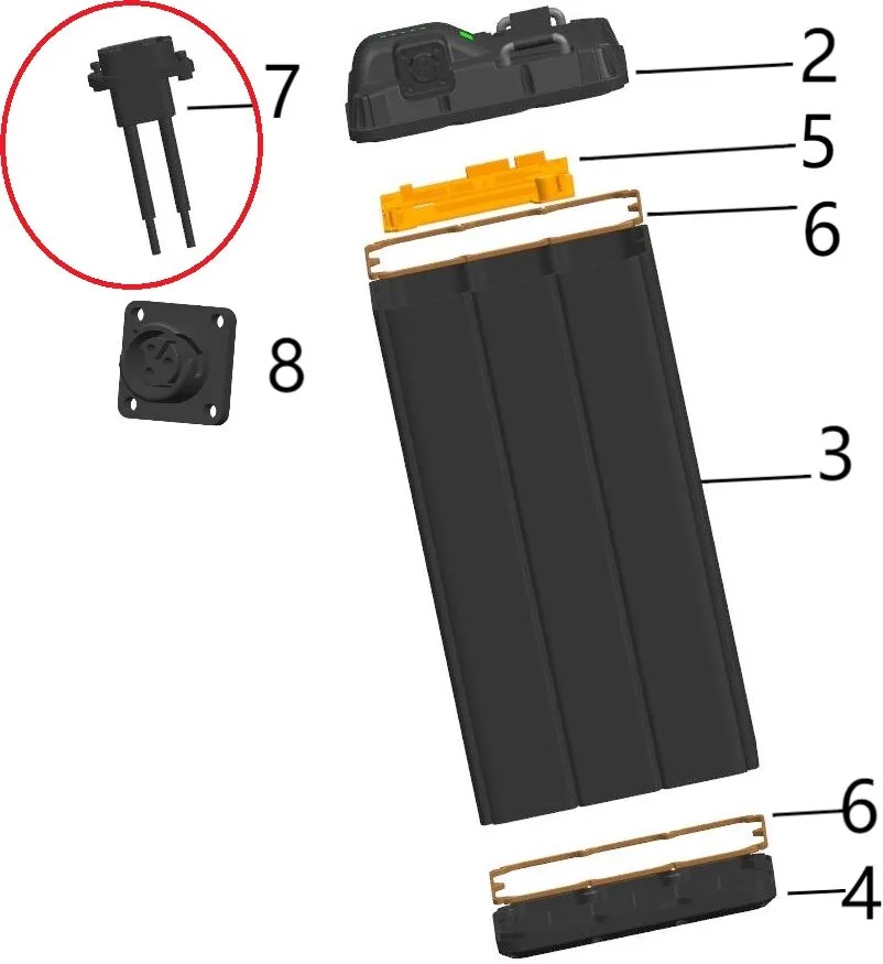 Konektor baterie připojovací Talaria Sting