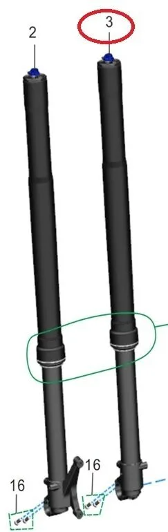 vidlice prava Sting Pro